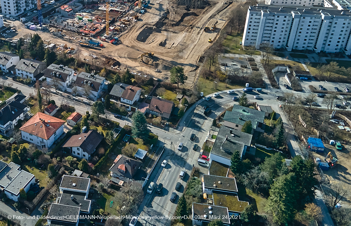 24.03.2021 - Grundstück Nideralmstraße 16 in Neuperlach